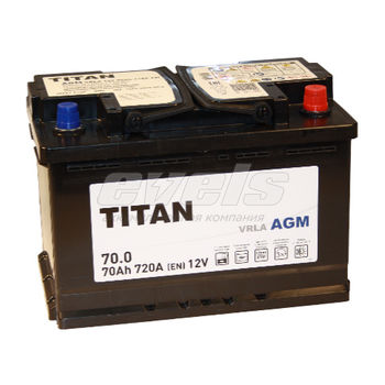 TITAN AGM 6ст-70.0 VRLA L3