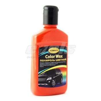 Полироль цветной "Color Wax" (красный) "Астрохим" (250мл)