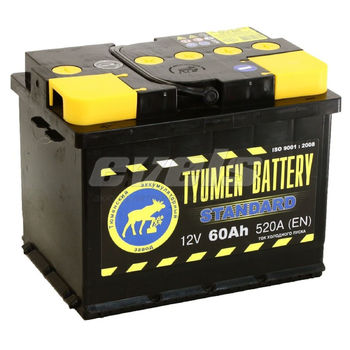 Tyumen Battery 6ст-60 R+